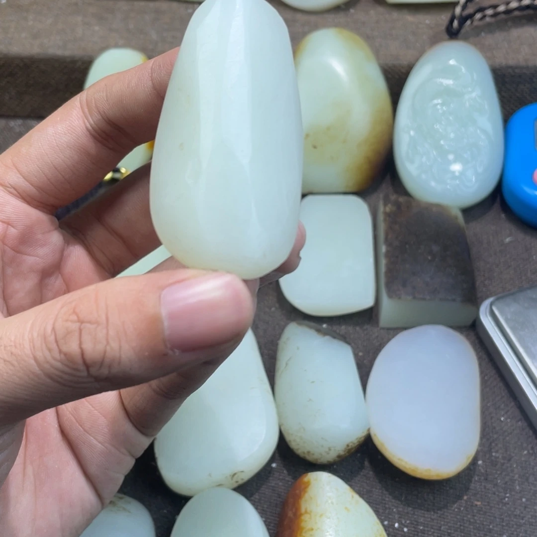 源***长定制和田玉未镶嵌挂件