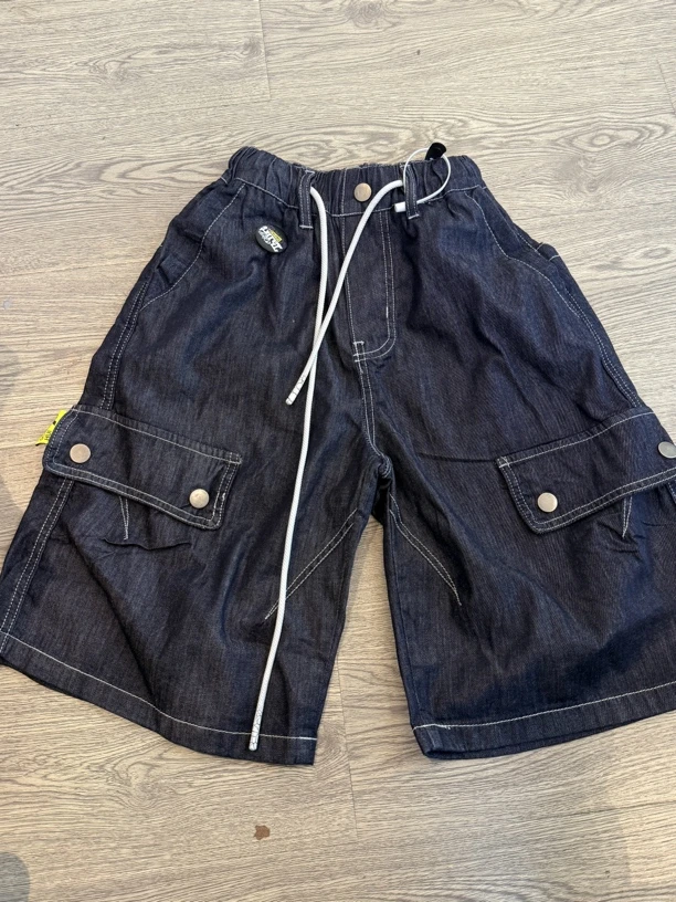 【郭郭童品】果➕牛仔工装短裤25871