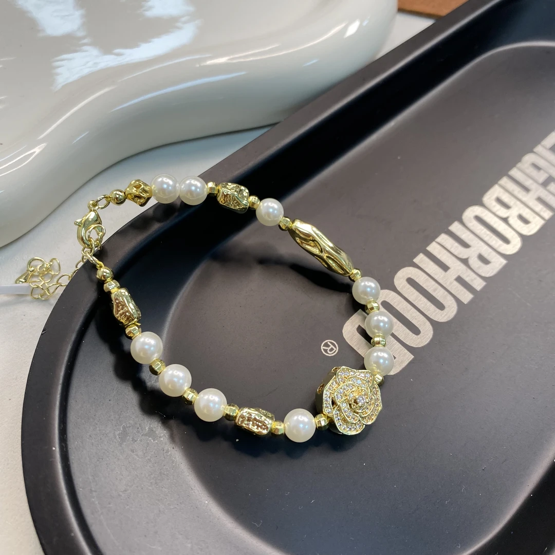 合成金属玻璃手链 028