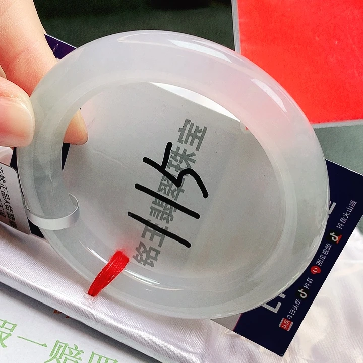 翡翠未镶嵌手镯缅甸天然a货翡翠手镯