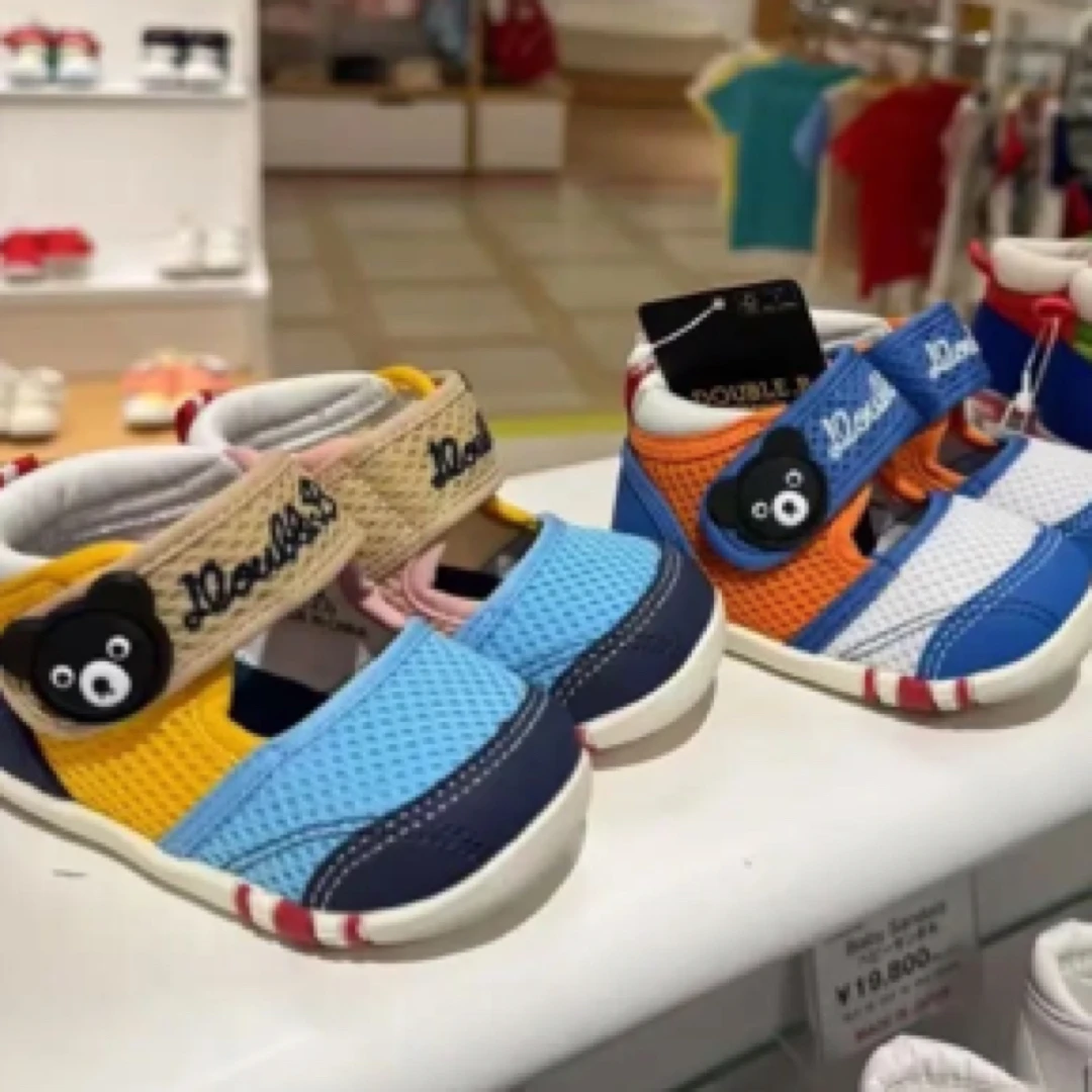 MK-黑熊夏季露脚面凉鞋