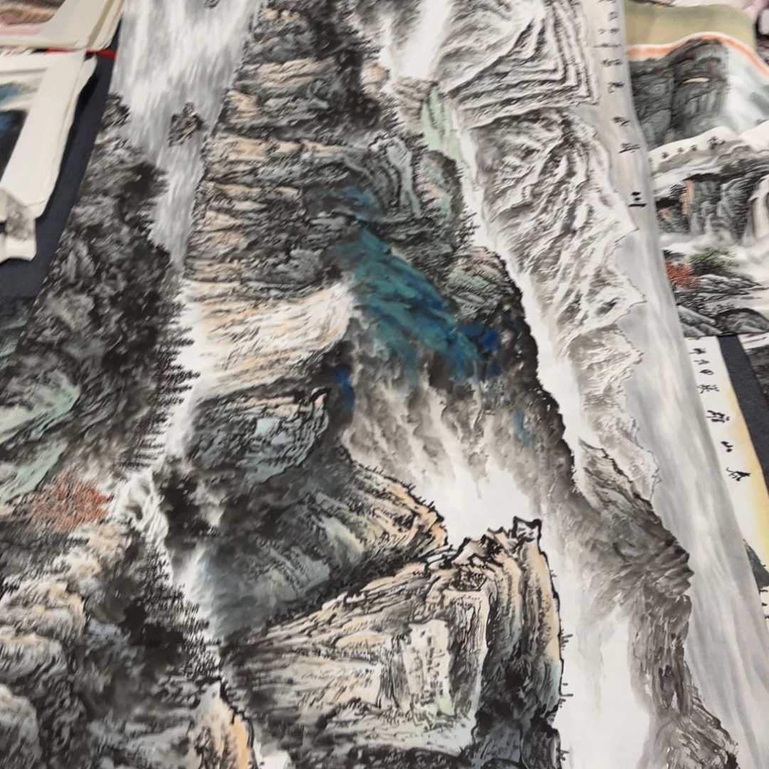 国画潮***3处理作品看好再拍哦