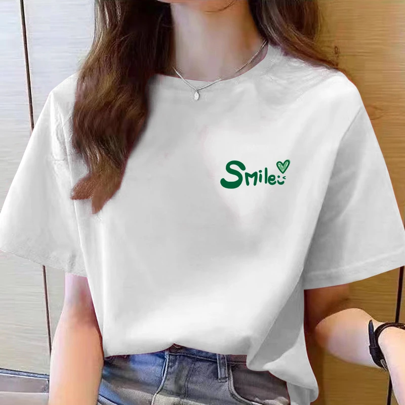 【6-1】2025纯棉男女同款纯棉T恤短袖t恤男女夏季ins潮牌潮