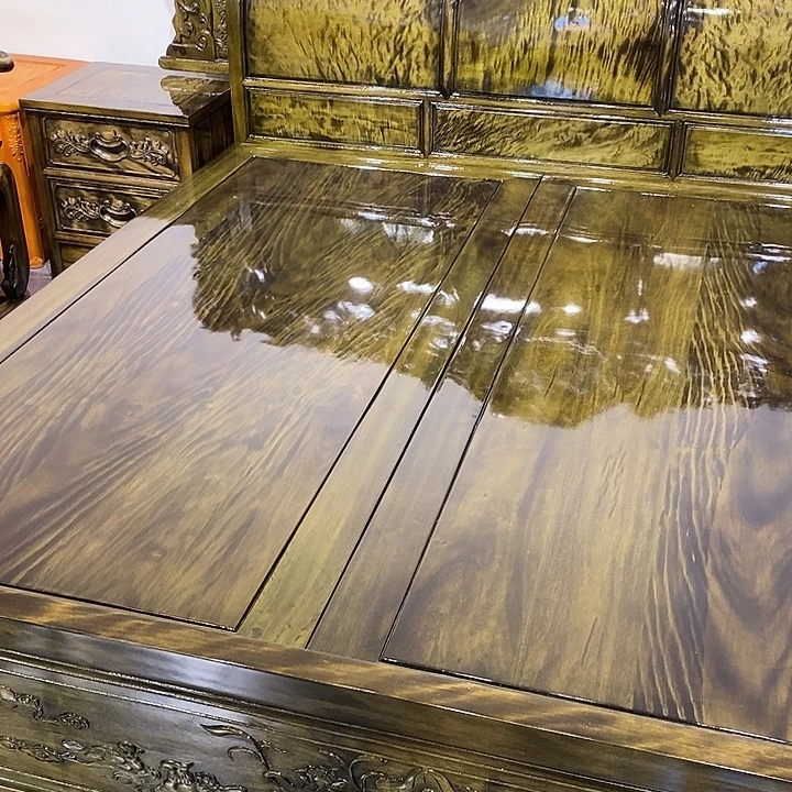 冠***源楠木高低床三件套