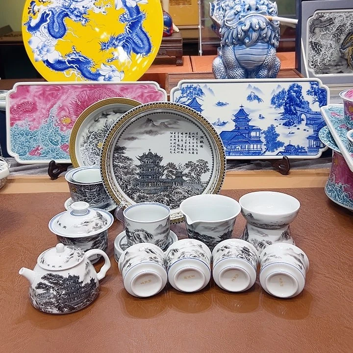 摆件陶景德镇陶瓷艺术