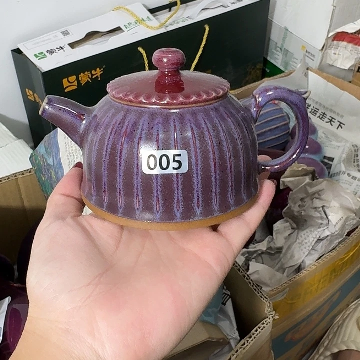 摆件陶郑家钧窑摆件