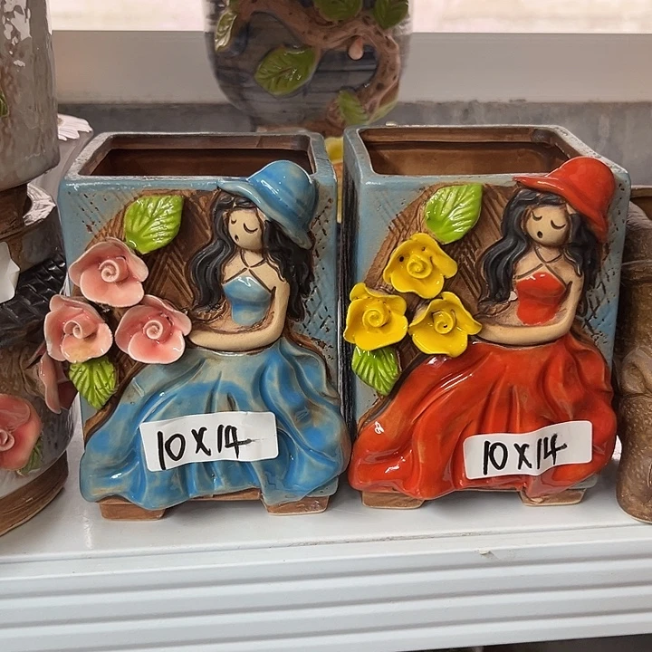 紫砂花盆粗陶材质多肉花盆