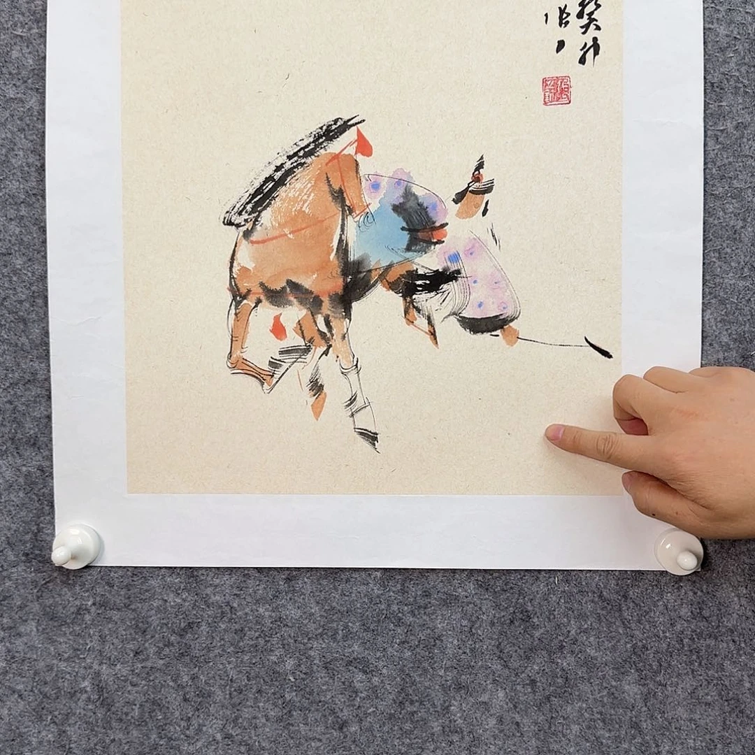 国画张一老师作品欣赏