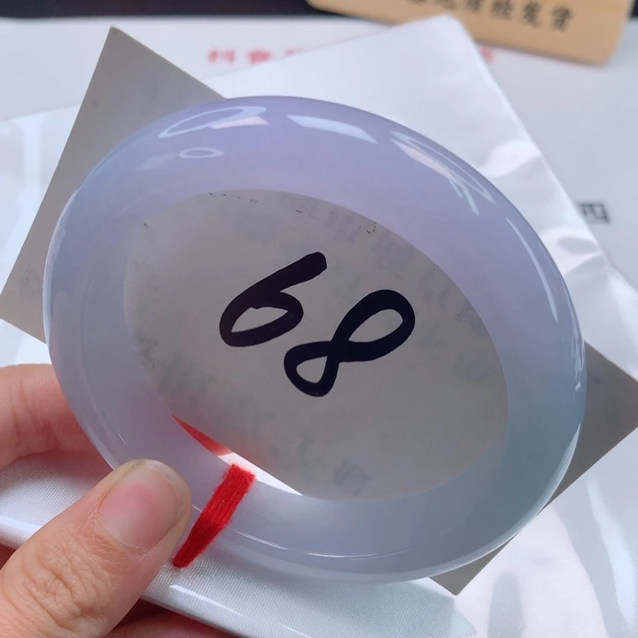 翡翠手镯未镶嵌冰春彩