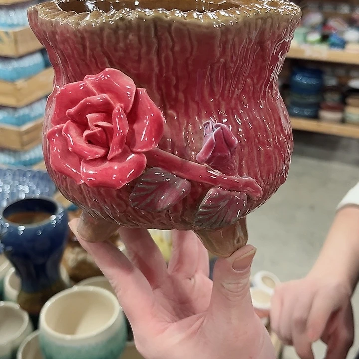 陶瓷陶瓷多肉植物花盆