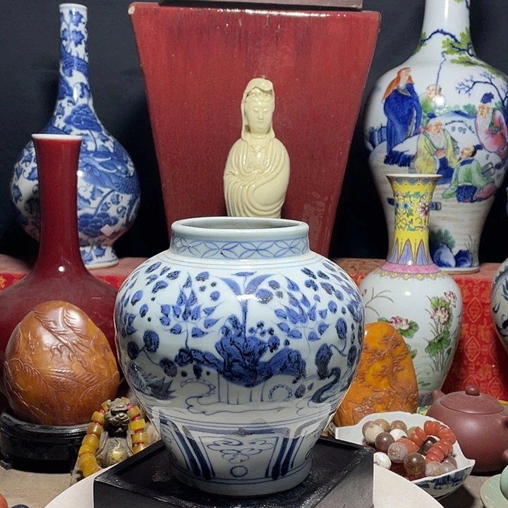 瓷片青花瓷器手工制作