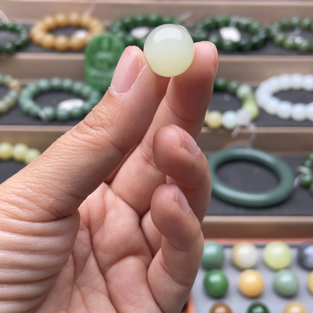 和田玉未镶嵌手链14