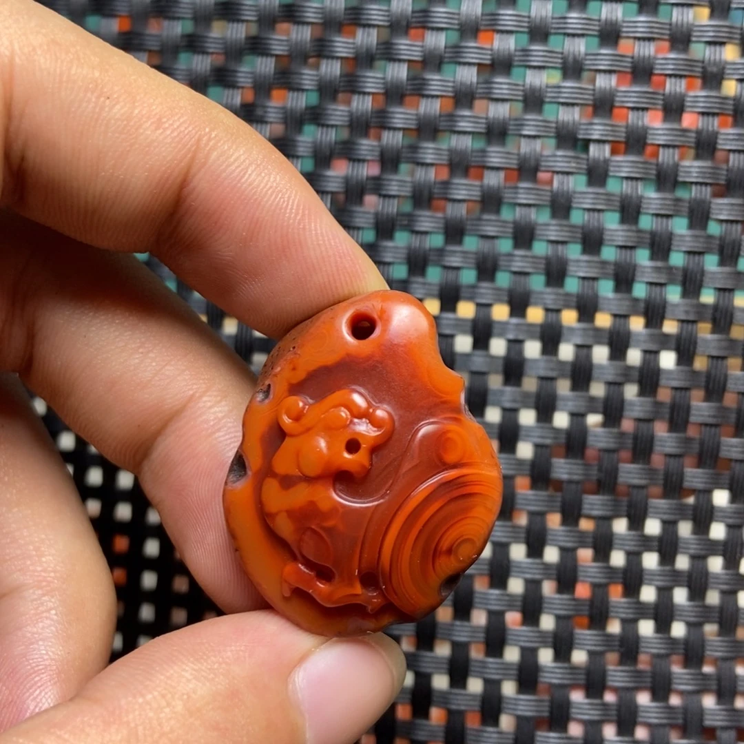 吊坠(不含链)未镶嵌南红玛瑙