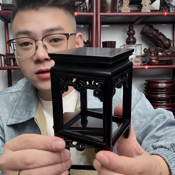 紫光檀工艺品底座