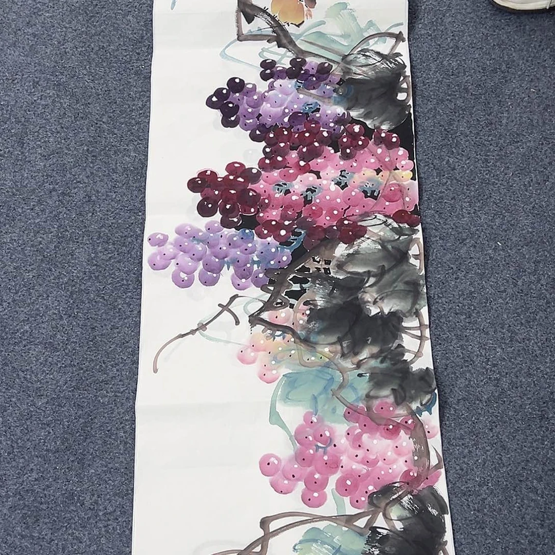 国画事事顺心如意万事如意万事