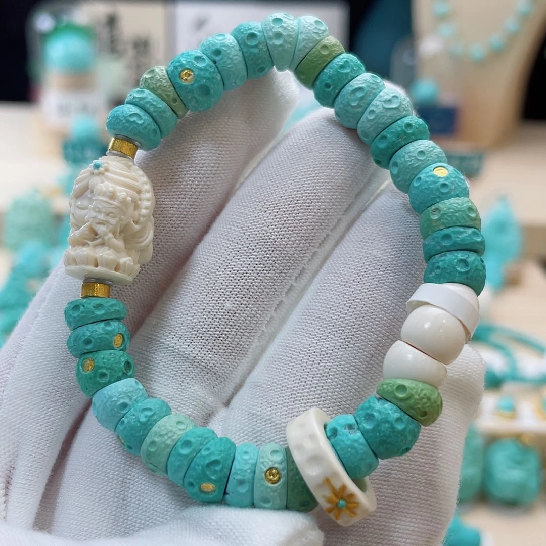 绿松石珠宝奇石未镶嵌