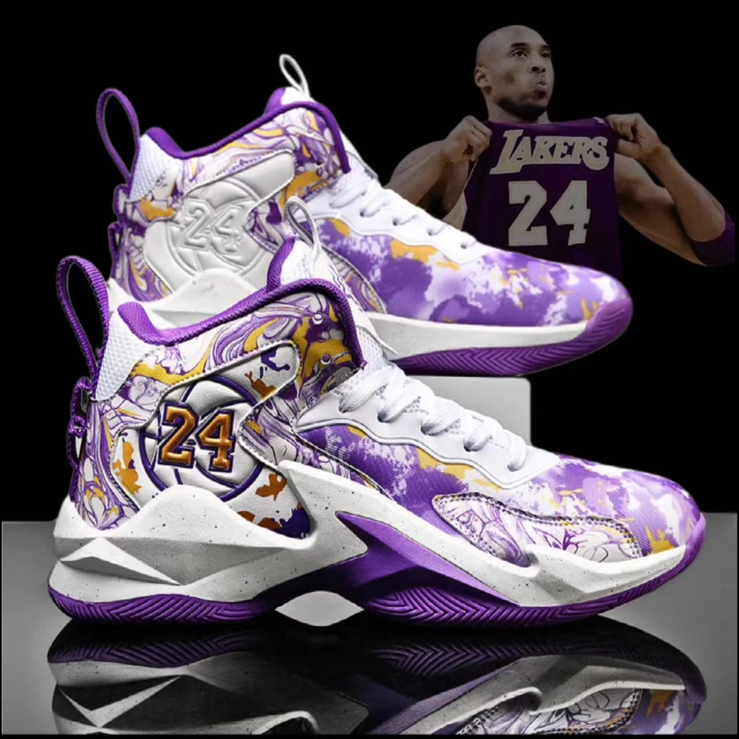 李宁联名TAFN科比6篮球鞋男毒液防滑摩擦水泥地儿童减震学生帅气