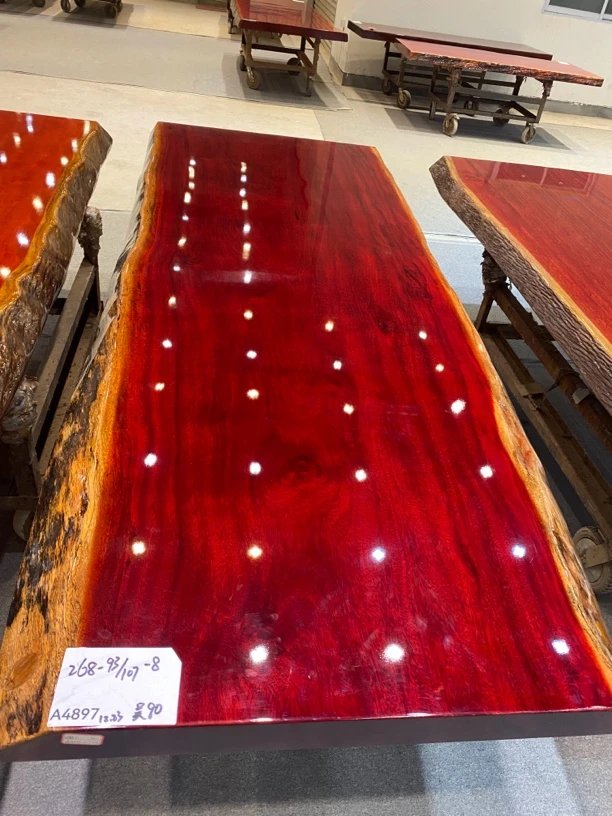 3非洲进口原木实木大板桌