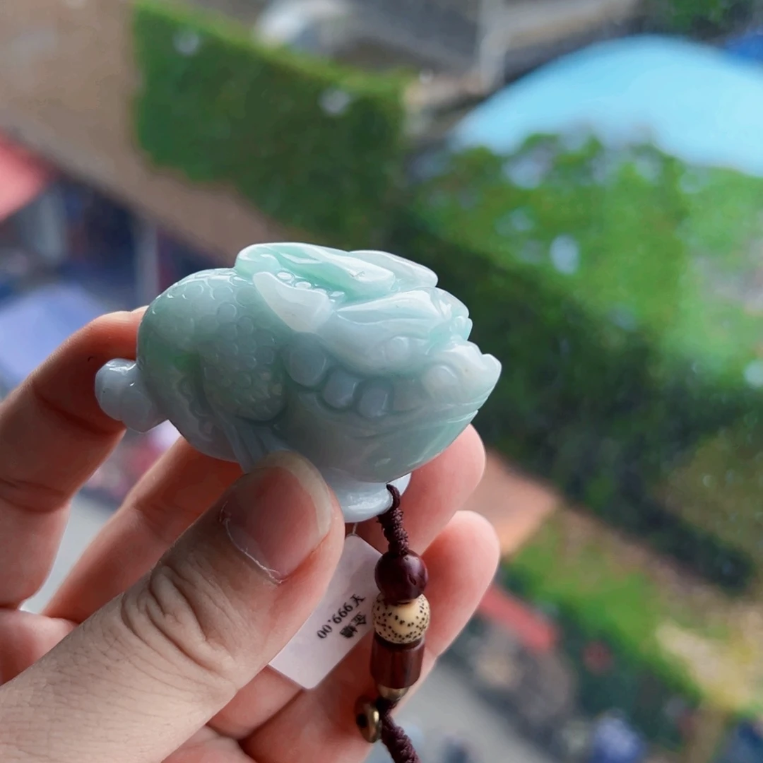翡翠未镶嵌颈饰挂件