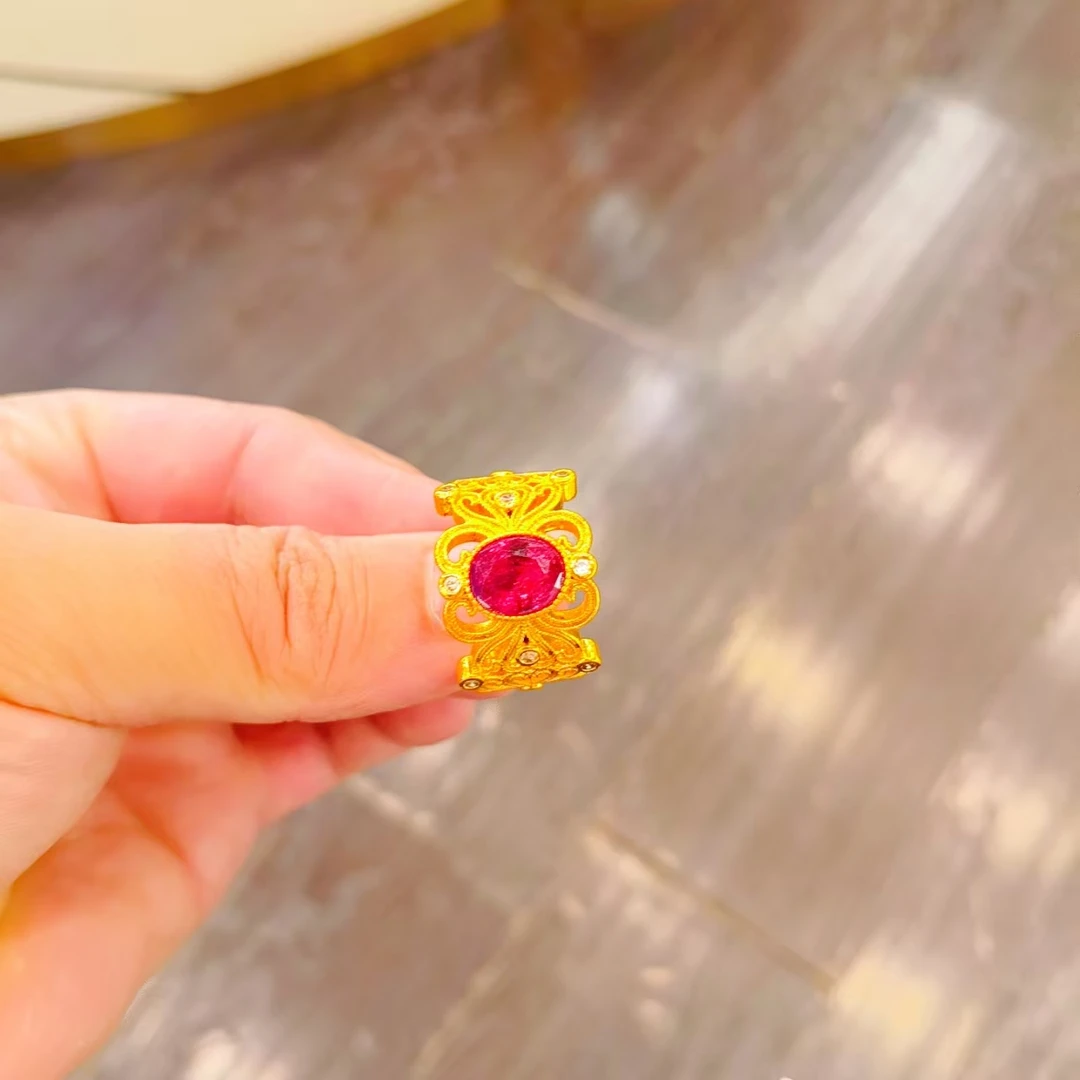 铜合金戒指 kozluk uzuk 色指环时尚手工手饰民族风百搭饰品首饰