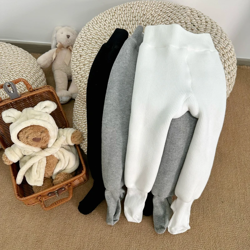 【Golden cherry】儿童新一脚蹬加厚连脚袜