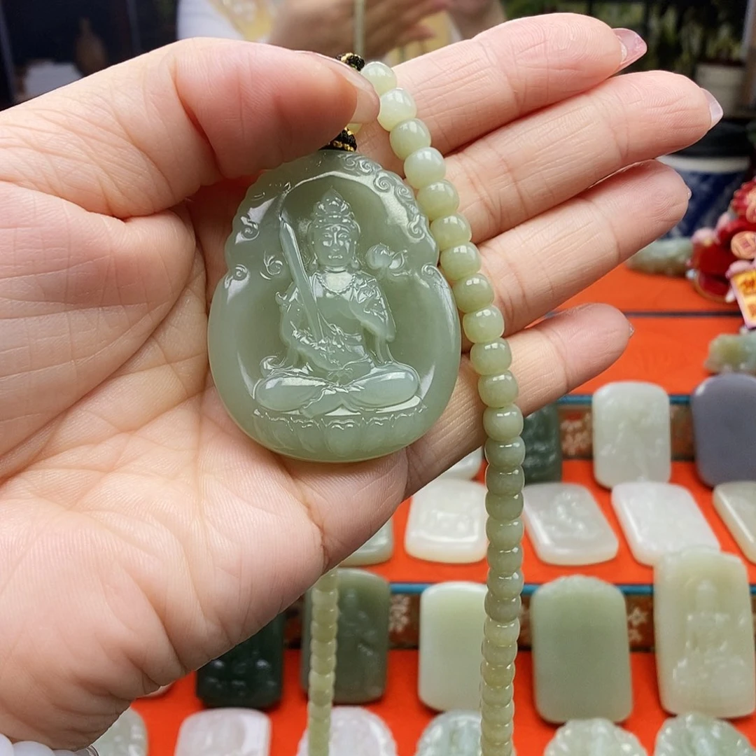 颈饰未镶嵌和田玉徐*政