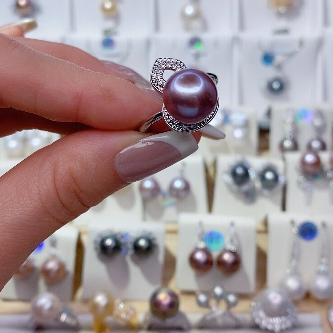 淡水珍珠未镶嵌戒指