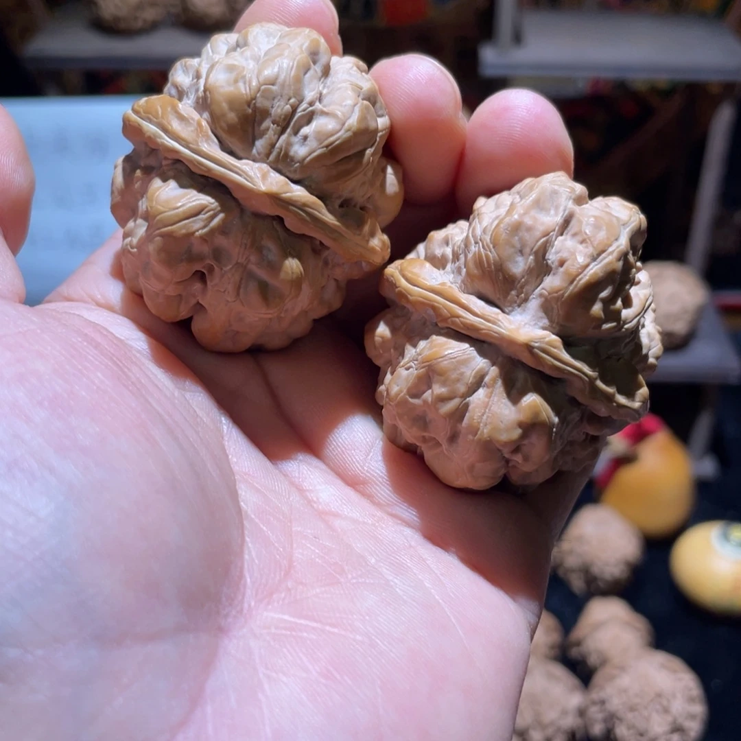 把件文玩核桃41➕大三角肌肉蛙八腿八眼四开背