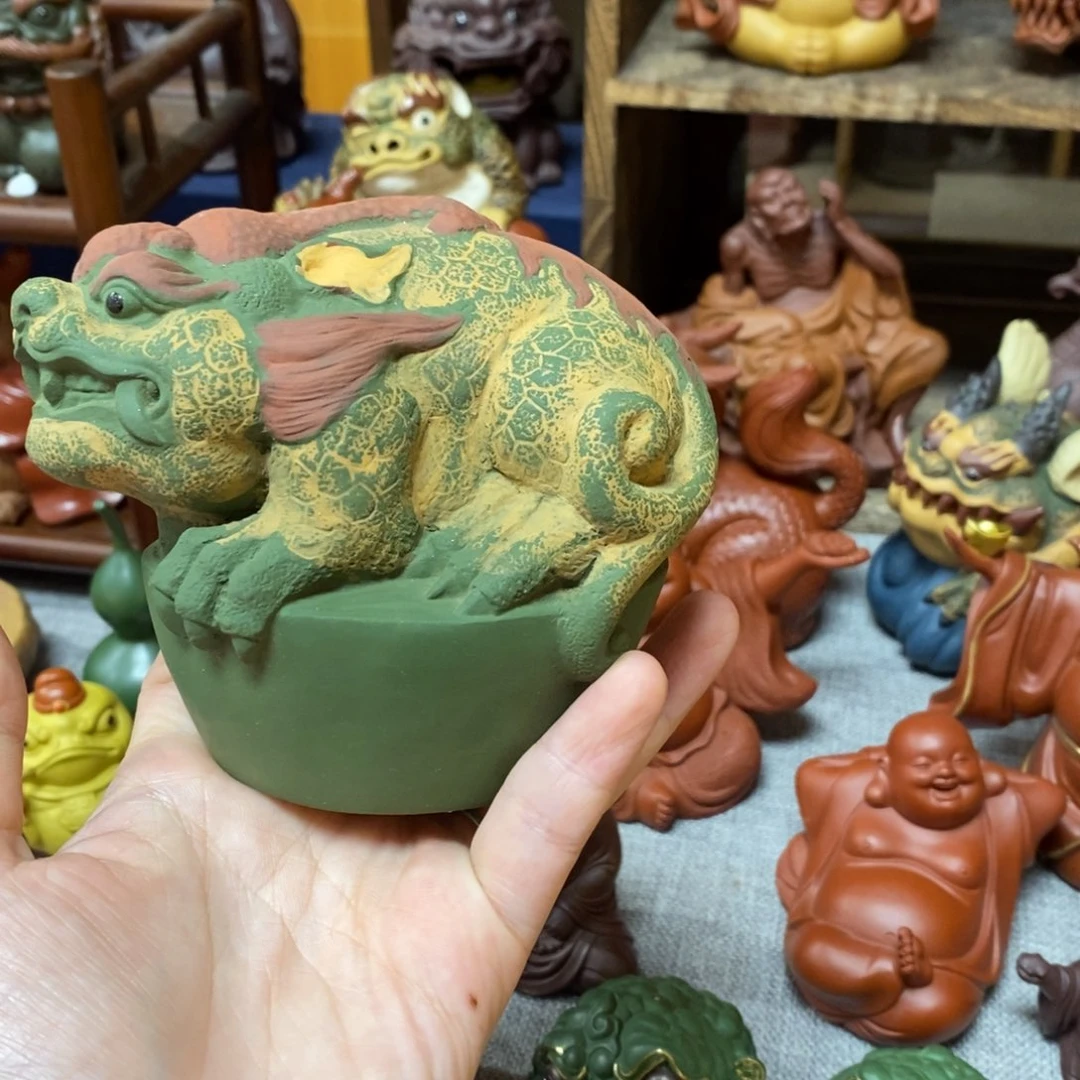 紫砂茶宠石****行许好看是