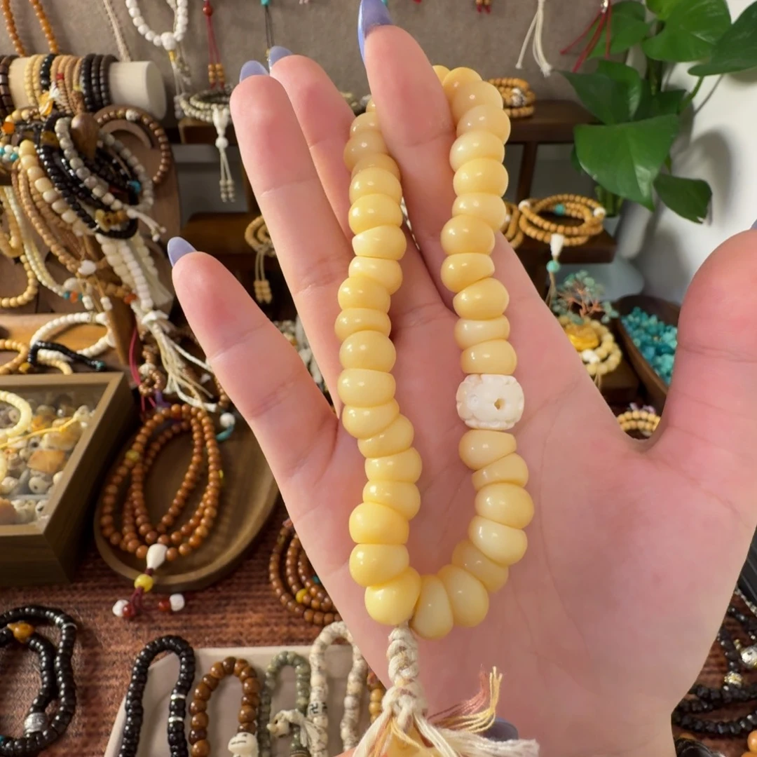 驼骨手串/手链驼牙文玩手把件