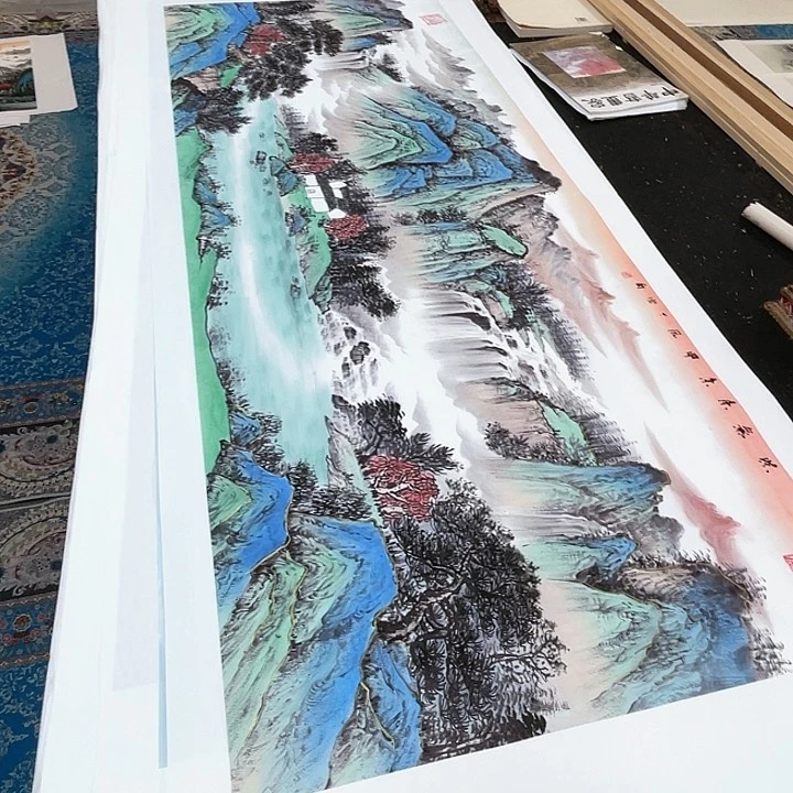 国画书画描金拓染金石传拓手写