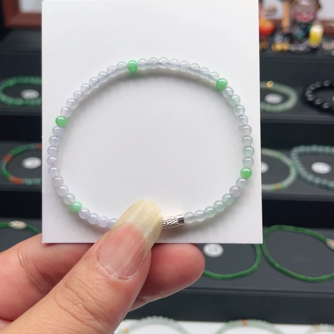 未镶嵌手链翡翠翡翠