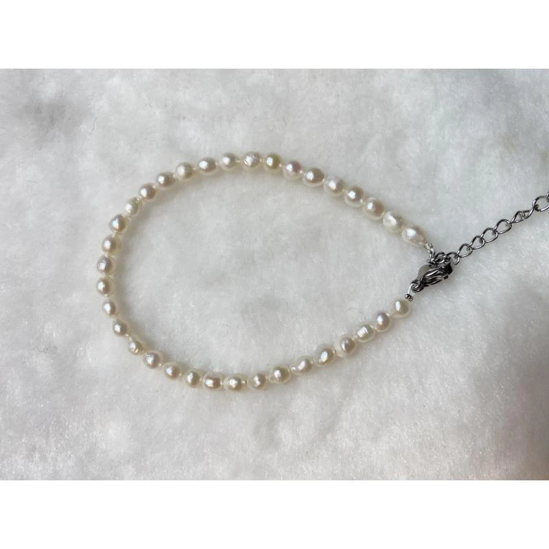 588.天然珍珠小米珠手链