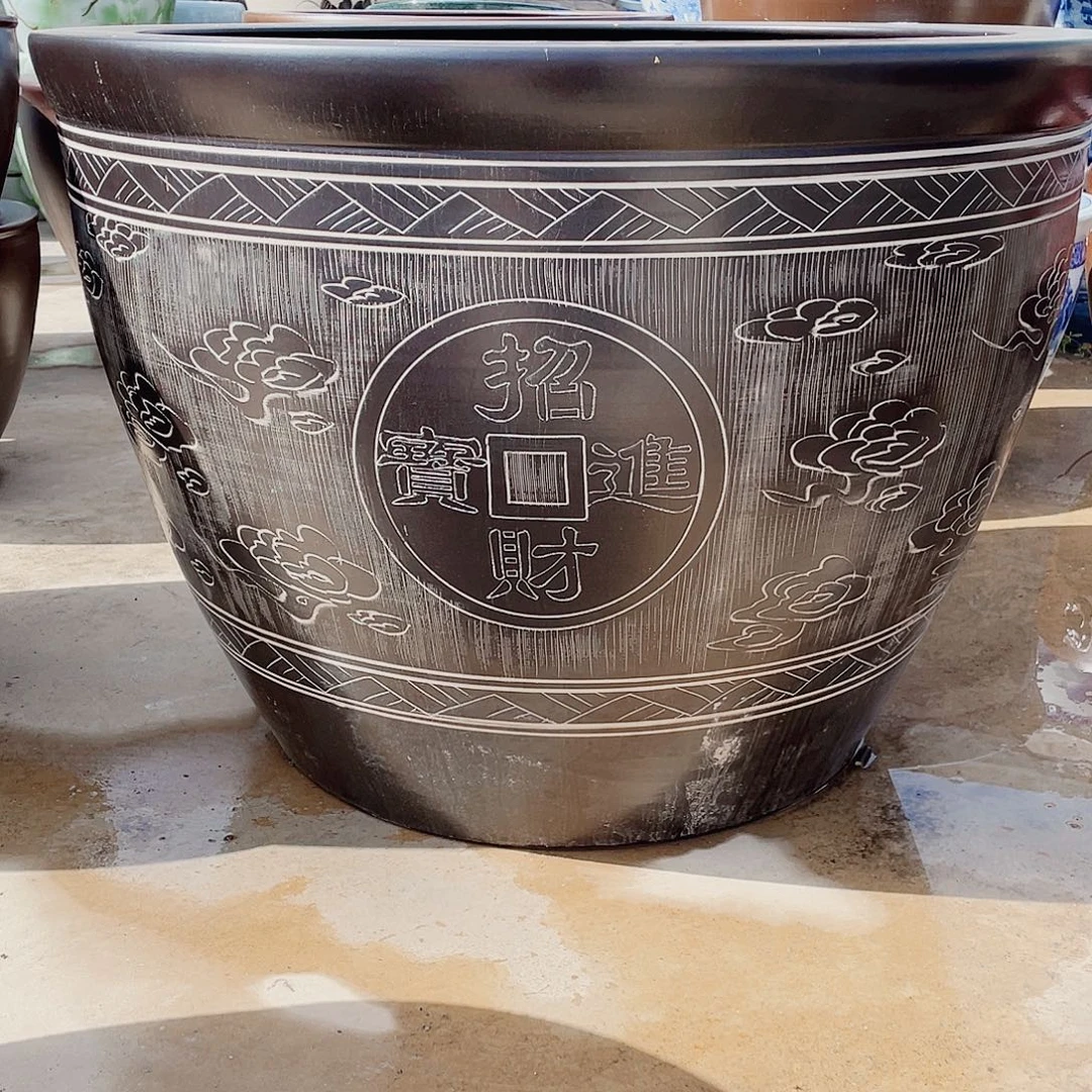 缸瓷器1米高度70瓷器瓷器