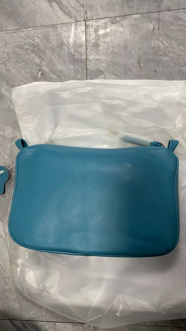 【点点福利】9542蓝色【清货有瑕】轻奢气质时尚女包