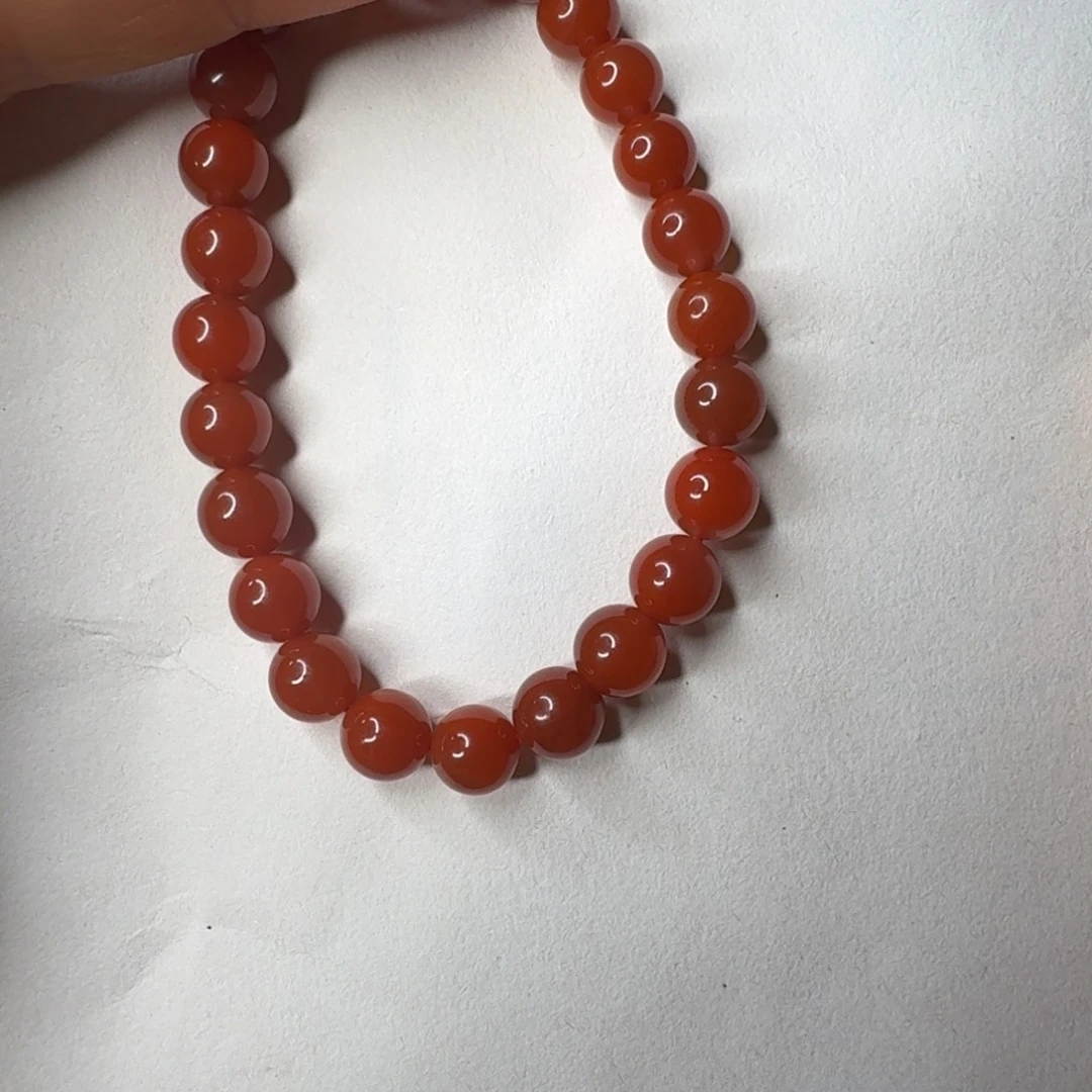 南红玛瑙未镶嵌手串