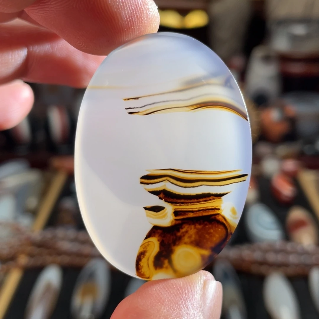 玛瑙/玉髓未镶嵌颈饰