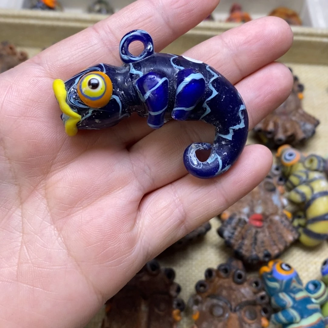 琉璃颈饰福利变色龙043