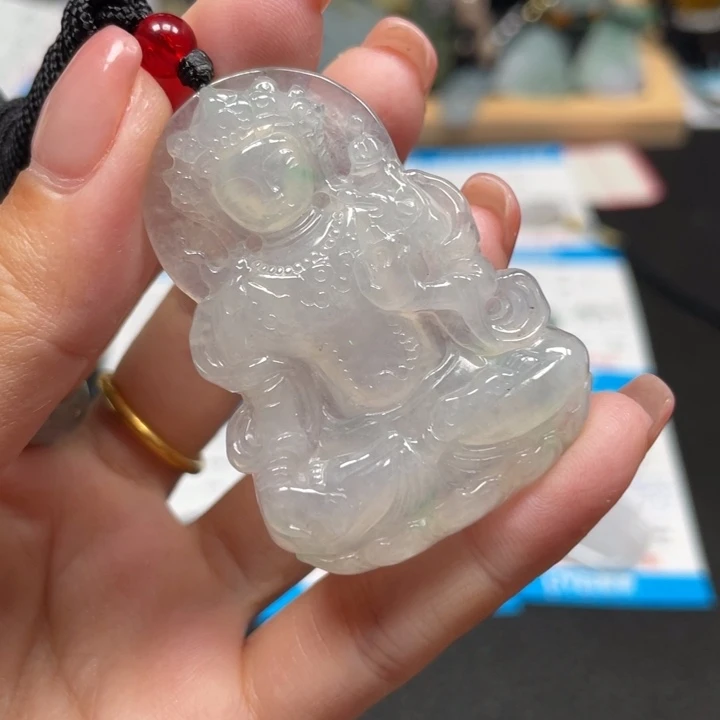 颈饰未镶嵌翡翠天然A货缅甸翡翠