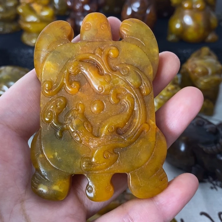 未镶嵌蛇纹石玉颈饰71