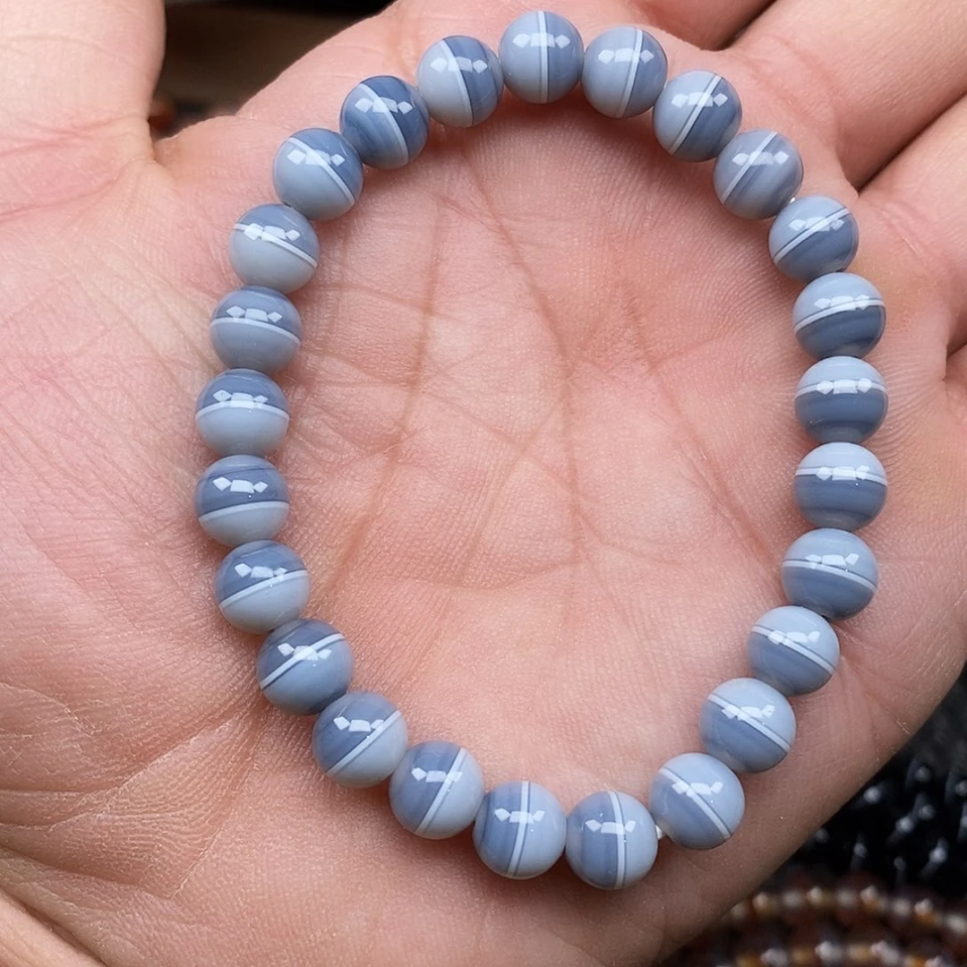 玛瑙/玉髓未镶嵌手链