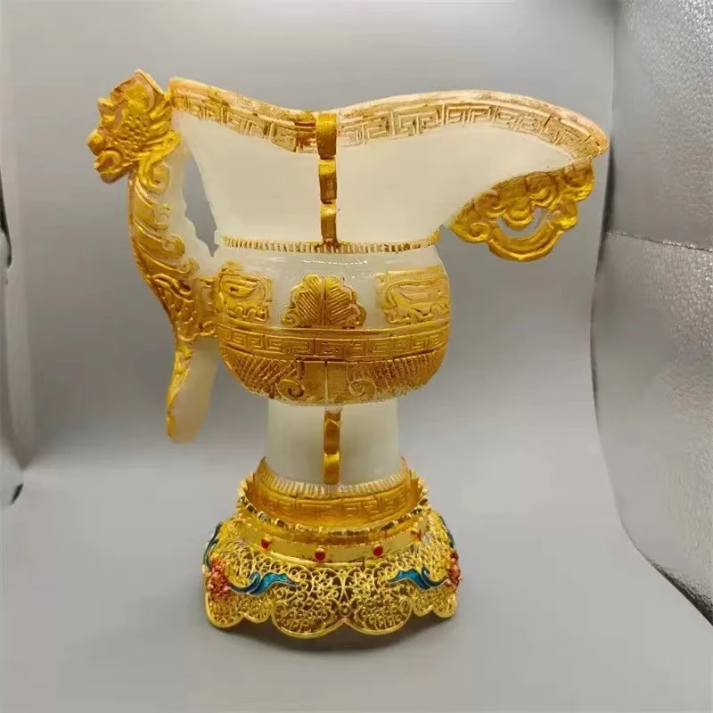 正品手工大巨爵杯摆件