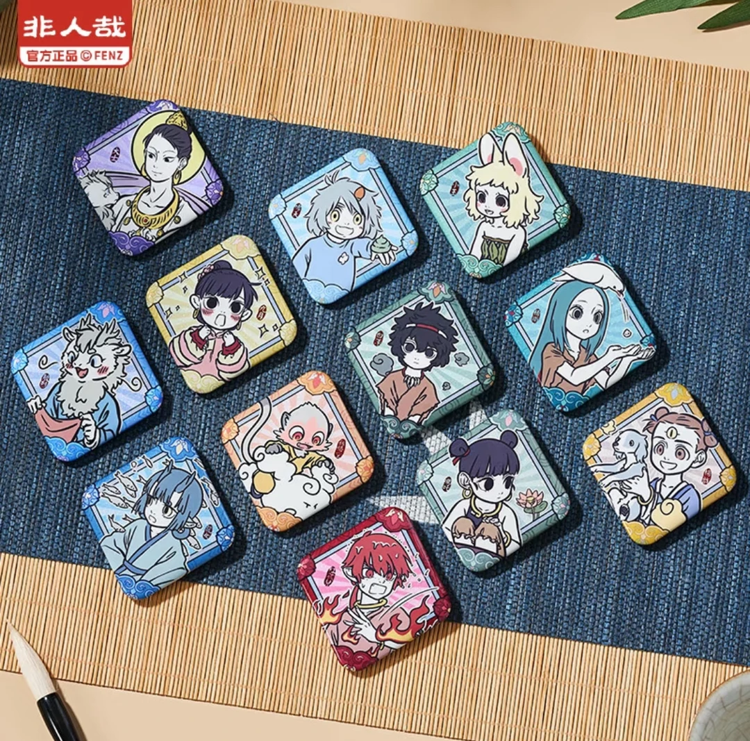 非人哉 · -梦华胥系列马口铁动漫卡通徽章周边盲盒