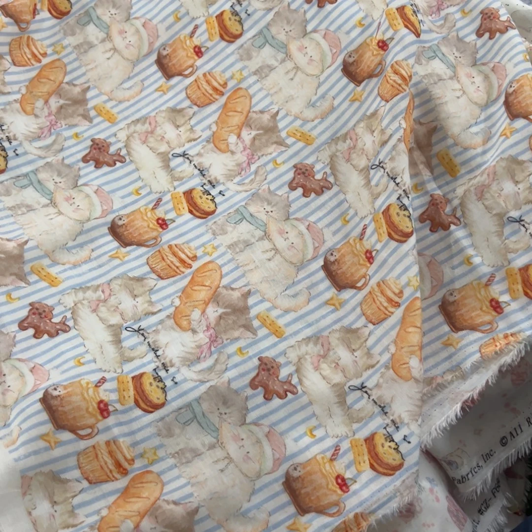 棉一米价超柔软纯棉双层纱1.4米宽果子E