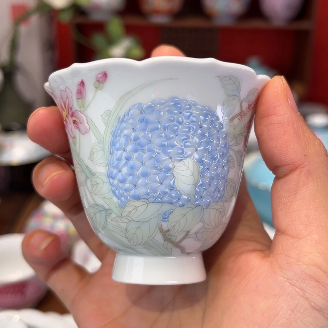 景德镇纯手绘陶瓷茶具