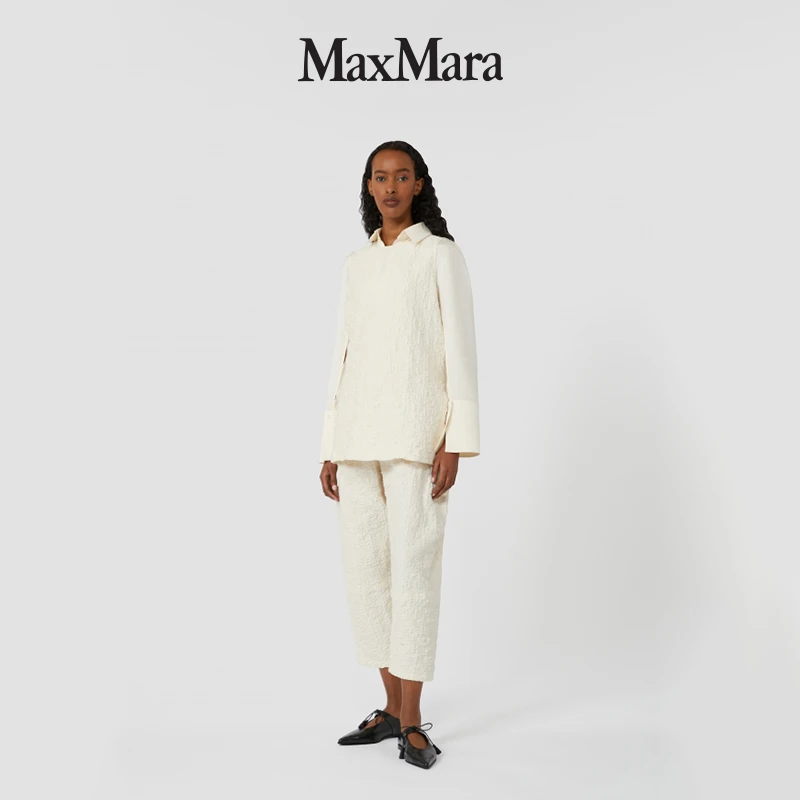 MaxMara 2025早秋新品女装无袖针织上衣1946055806