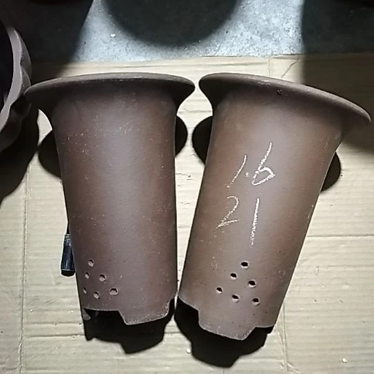 紫砂小号兰花紫泥两个