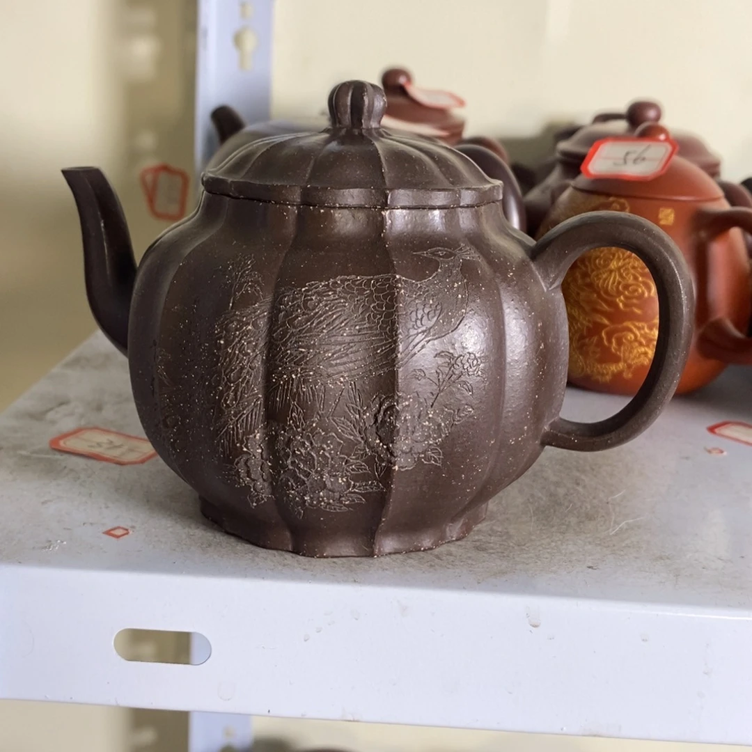 紫砂茶壶原矿手工24