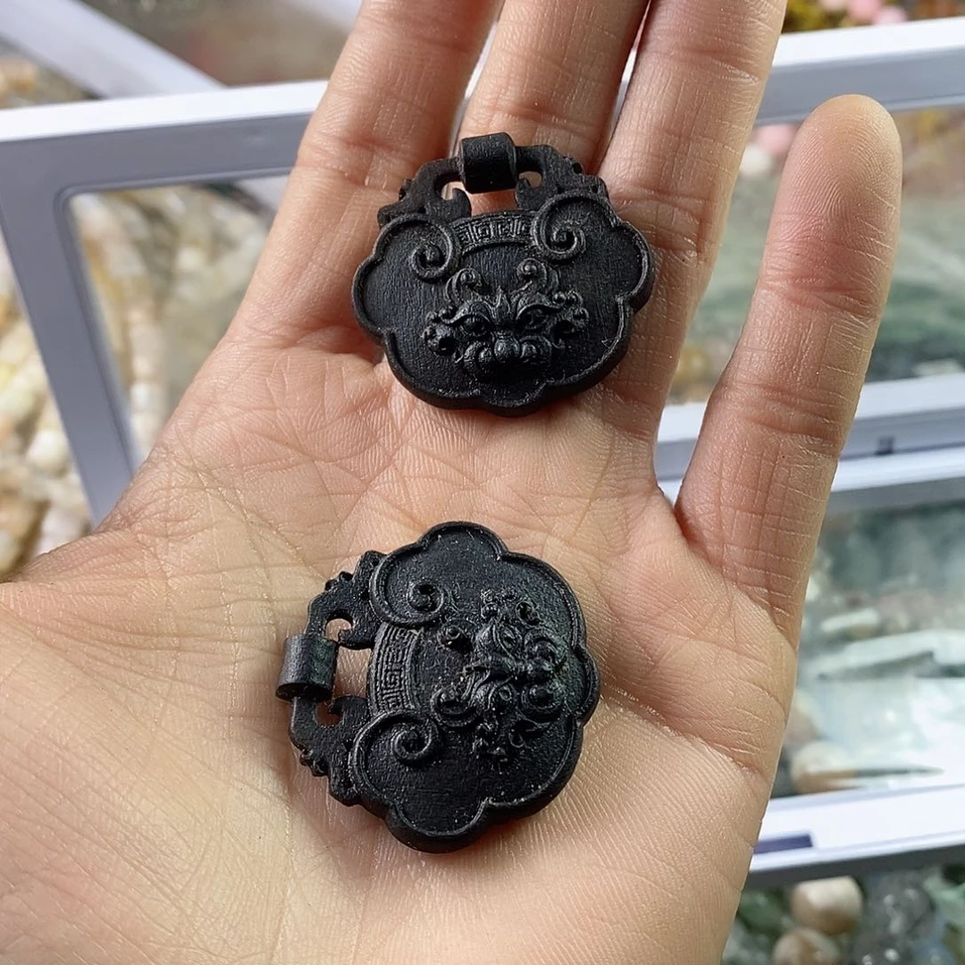 玛瑙/玉髓珠宝半成品合金一个沉香A100