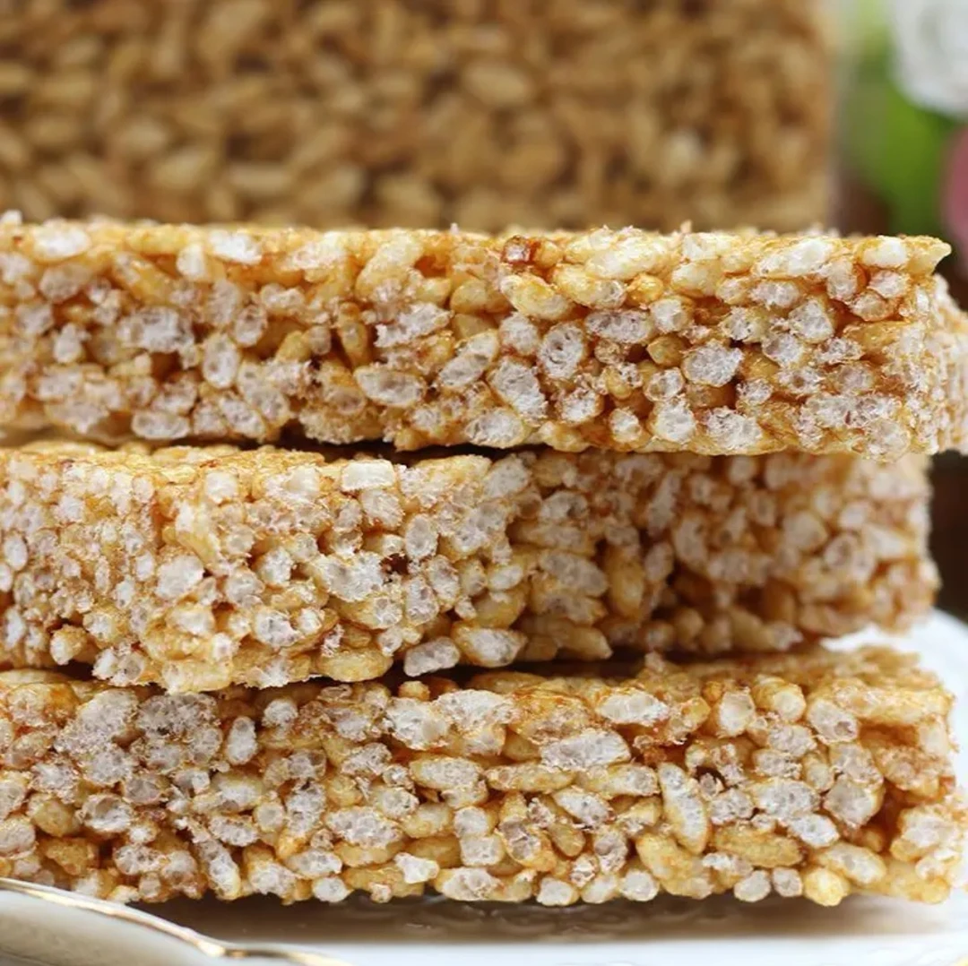 湖南传统手艺爆谷糖 红薯麦芽米糖